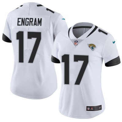 Nike Jacksonville Jaguars #17 Evan Engram White Women's Stitched NFL Vapor Untouchable Limited Jersey